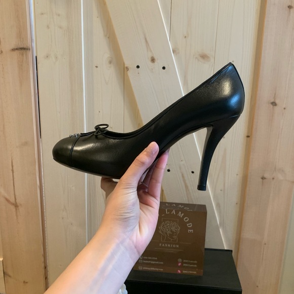 CHANEL PUMPS BLACK SIZE 39 brand new - Picture 8 of 10